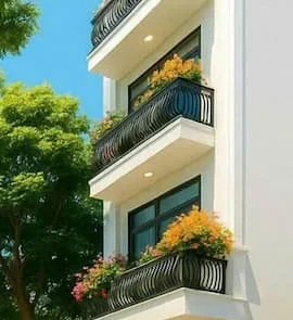 Bán nhà 3 tầng mặt tiền Hoàng Minh Giám khu K1 Phan Rang chỉ 3,6 tỷ