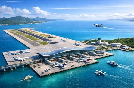 Sẽ xây dựng sân bay trên mặt nước đầu tiên ở Việt Nam