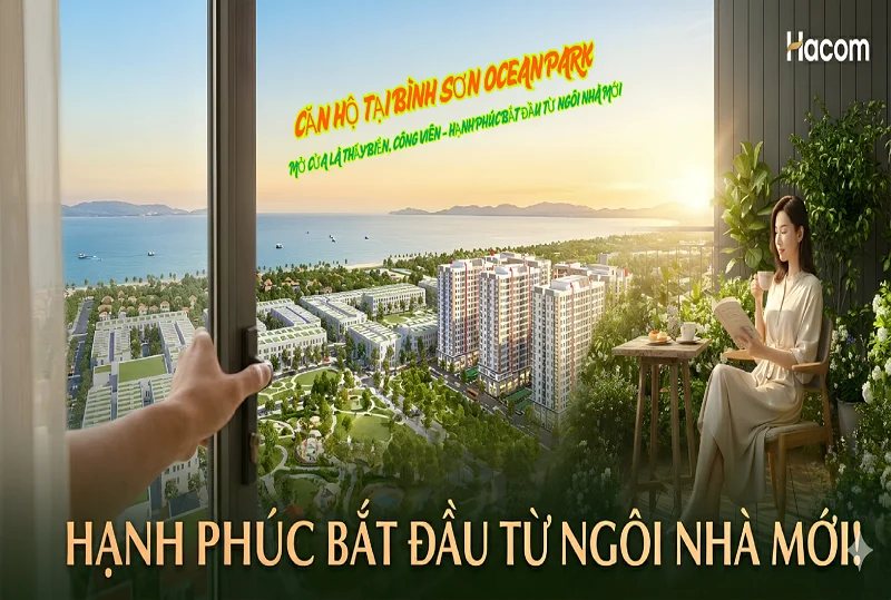 MỞ CỬA LÀ THẤY BIỂN BÌNH SƠN: CHỈ TỪ 138 TRIỆU, CƠ HỘI SỞ HỮU NHÀ TRONG TẦM TAY!