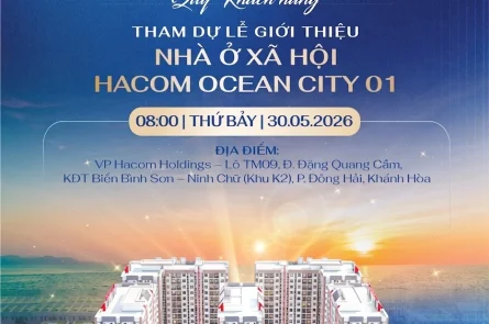 [THƯ MỜI] THAM DỰ LỄ GIỚI THIỆU NHÀ Ở XÃ HỘI HACOM OCEAN CITY 01