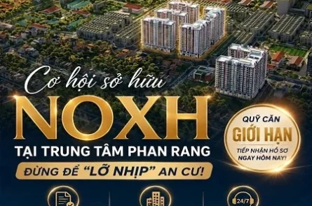 CHÍNH THỨC TIẾP NHẬN HỒ SƠ MUA NHÀ Ở XÃ HỘI HACOM OCEAN CITY