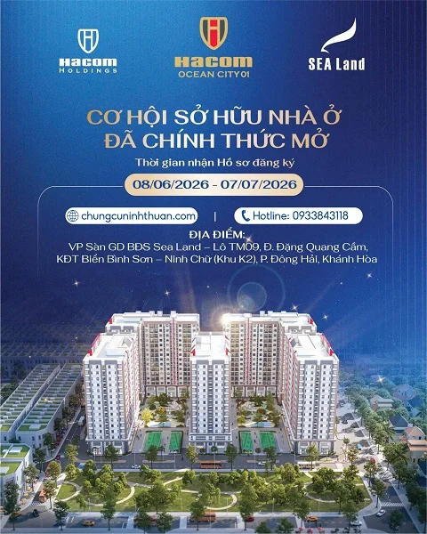 Sự kiện giới thiệu Dự án nhà xã hội Hacom Ocean City 01