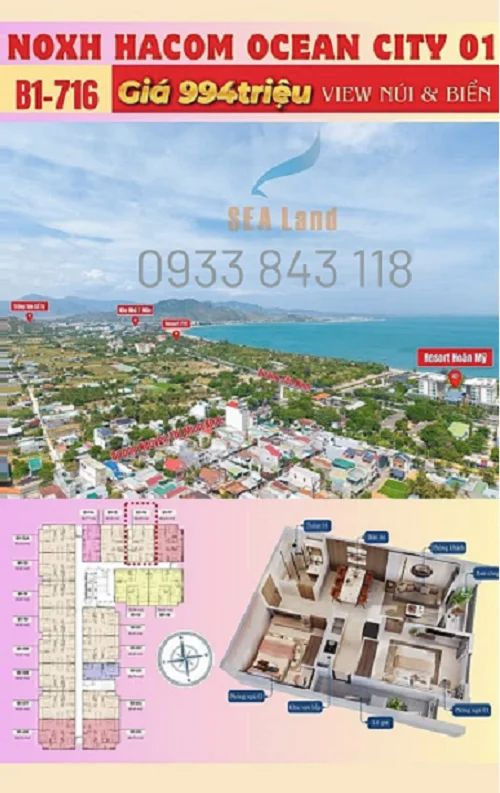 MUA NHÀ Ở XÃ HỘI MÀ SỞ HỮU VIEW RESORT 5 SAO: VỪA NGẮM BIỂN, VỪA NGẮM NÚI NGAY TẠI BAN CÔNG!