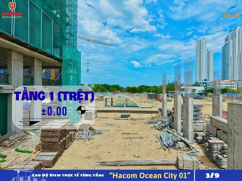 MUA TẦNG MẤY HACOM OCEAN CITY THÌ THẤY ĐƯỢC BIỂN