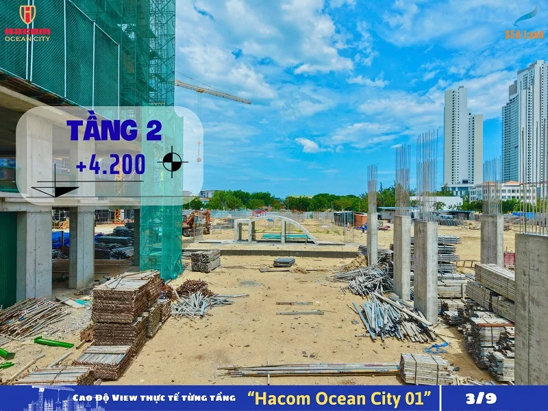 MUA TẦNG MẤY HACOM OCEAN CITY THÌ THẤY ĐƯỢC BIỂN