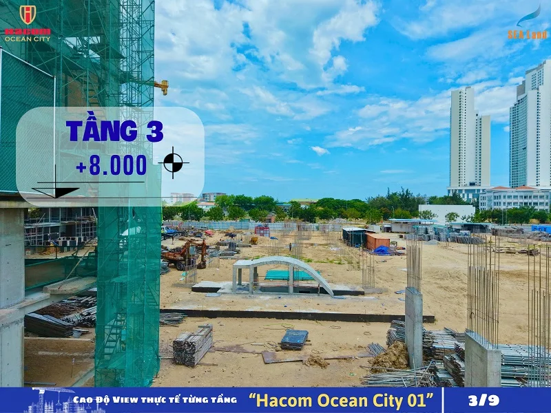MUA TẦNG MẤY HACOM OCEAN CITY THÌ THẤY ĐƯỢC BIỂN