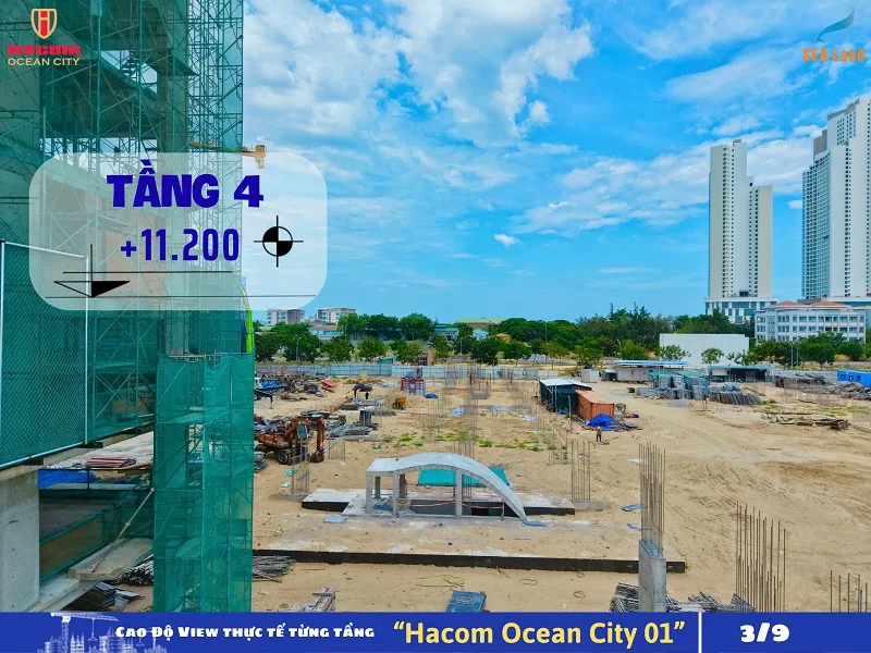 MUA TẦNG MẤY HACOM OCEAN CITY THÌ THẤY ĐƯỢC BIỂN