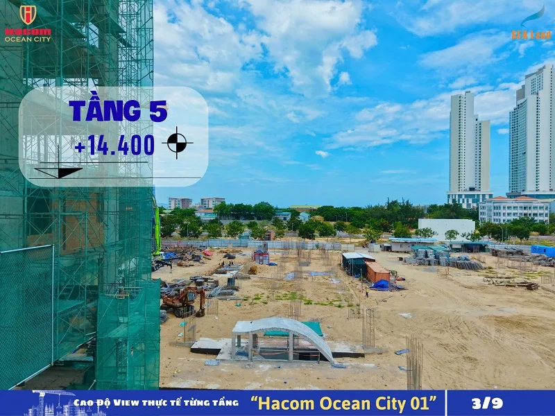 MUA TẦNG MẤY HACOM OCEAN CITY THÌ THẤY ĐƯỢC BIỂN