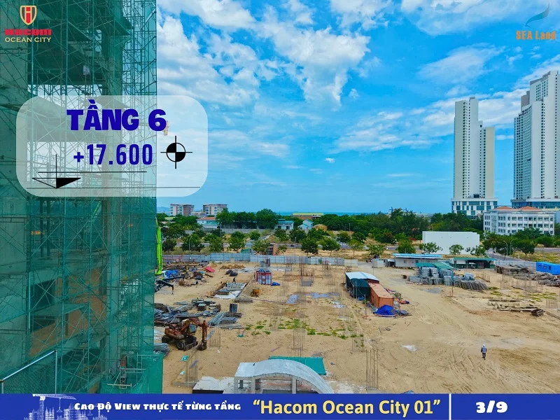 MUA TẦNG MẤY HACOM OCEAN CITY THÌ THẤY ĐƯỢC BIỂN