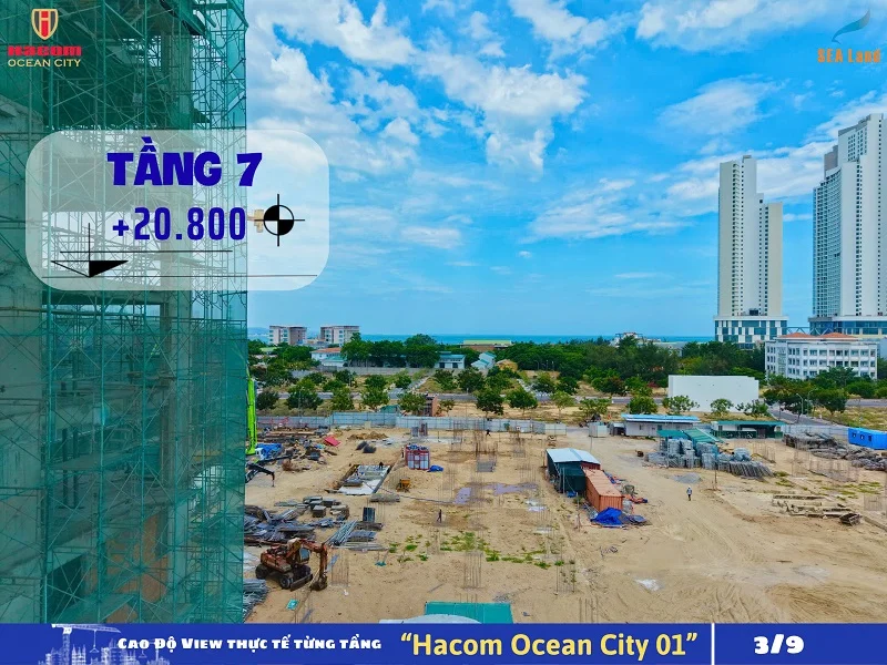 MUA TẦNG MẤY HACOM OCEAN CITY THÌ THẤY ĐƯỢC BIỂN