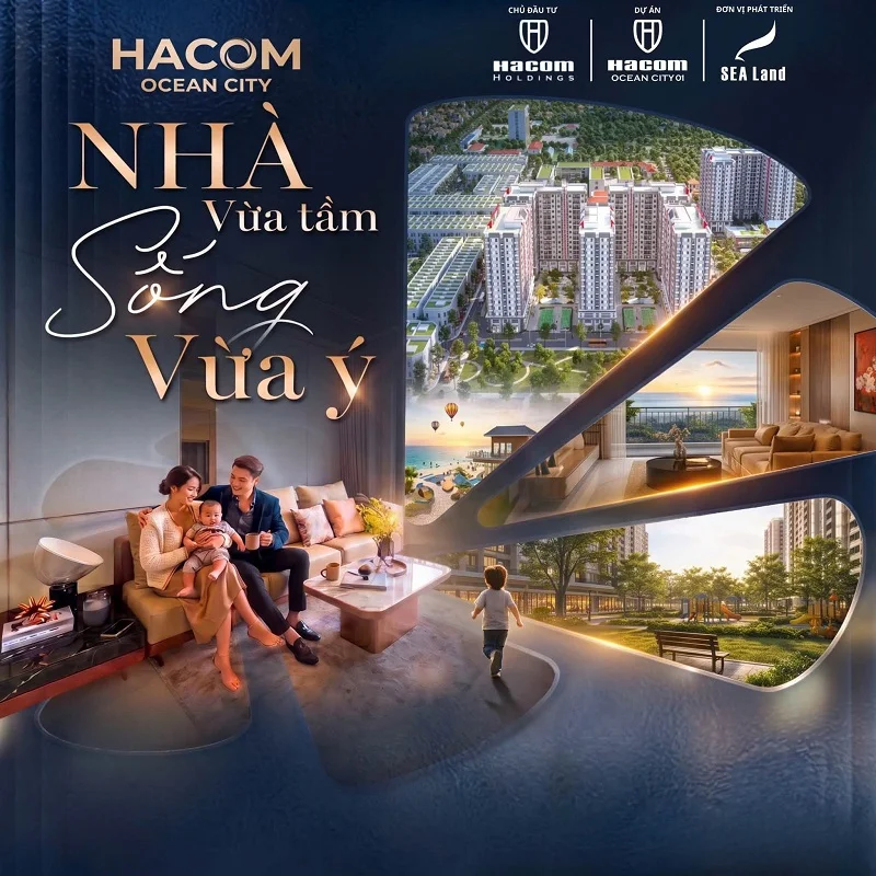 HACOM OCEAN CITY 01 NHÀ VỪA TẦM SỐNG VỪA Ý